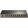 Коммутатор TP-LINK T1500G-10PS (TL-SG2210P) 8-портовый Smart PoE с 2 SFP-слотами